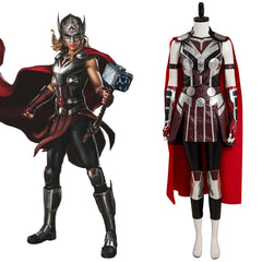 Movie Thor: Love and Thunder Jane Foster Cosplay Costume Outfits Halloween Carnival Suit