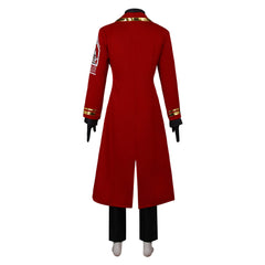 Game Limbus Company Dante Red Coat Set Outfits Cosplay Costume Suit