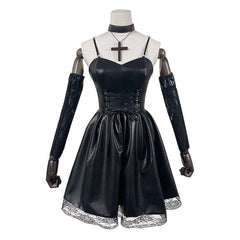 Misa Amane Black Dress Outfits Cosplay Costume Halloween Carnival Suit