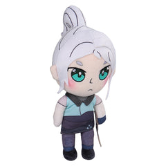 Game Valorant Jett Cosplay Plush Toys Cartoon Soft Stuffed Dolls Mascot Birthday Xmas Gift