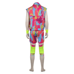 Kids Children Movie Barbie 2023 Ken Skating Set Beachwear Cosplay Costume Outfits Suit