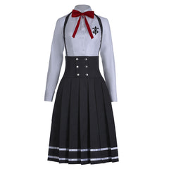 Game Danganronpa V3 Halloween Carnival Costume Shirogane Tsumugi JK Uniform Dress Outfit Cosplay Costume