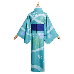 Hashibira Inosuke Cosplay Costume Kimono Dress Outfits Halloween Carnival Suit