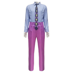 Kira Yoshikage Purple Suit Outfits Cosplay Costume Halloween Carnival Suit