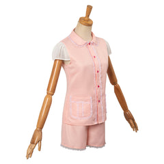 2023 Barbie Margot Robbie Barbie Sleepwear Pajamas Outfits Cosplay Costume Halloween Carnival Suit