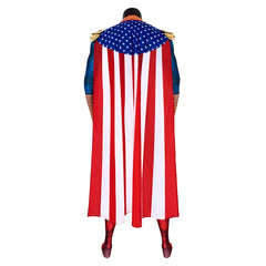 TV The Boys 3 Homelander Cosplay Costume Jumpsuit Cloak Outfits Halloween Carnival Suit
