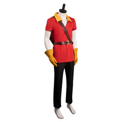 Movie Beauty and the Beast Gaston Outfits Cosplay Costume Halloween Carnival Suit