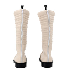 Episode IV: A New Hope Luke Skywalker White Cosplay Shoes Boots Halloween Costumes Props