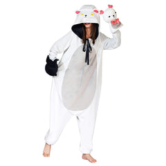 Kuma Bear Yuna Bear Pajamas Onesies One-piece Double-sided Sleepwear Cosplay Costume Halloween Carnival Suit