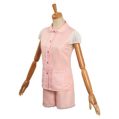 2023 Barbie Margot Robbie Barbie Sleepwear Pajamas Outfits Cosplay Costume Halloween Carnival Suit