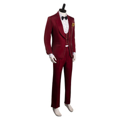 Film Beetlejuice 2 Red Wedding Beetlejuice Cosplay Costume Outfits Halloween Carnival Suit