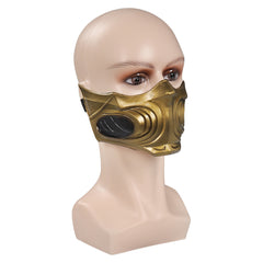 Game Mortal Kombat Scorpion Cosplay Latex Masks Helmet Halloween Props
