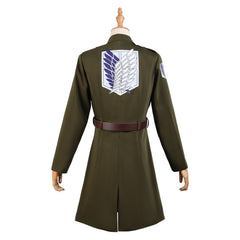 Attack on Titan Levi·Ackerman Cosplay Costume Coat  Halloween Carnival Party Suit