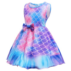 Kids Girls The Little Mermaid Ariel Cosplay Costume Outfits Halloween Carnival Suit