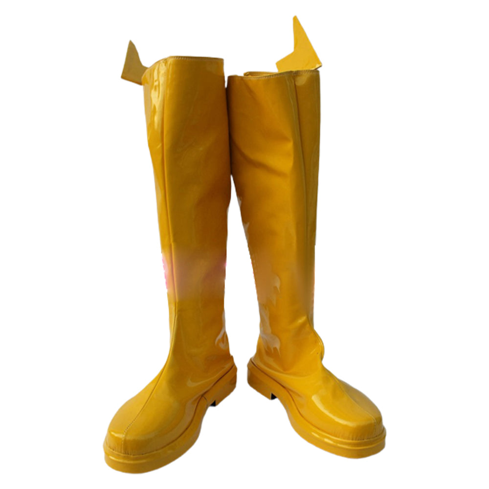 Movie The Flash 2023 Barry Allen Yellow Cosplay Shoes Boots