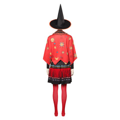 Movie Hocus Pocus-Dani Dennison Cosplay Costume Coat Skirt Hat Outfits Halloween Carnival Suit