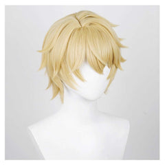 Game Honkai: Star Rail Gepard Cosplay Wig Heat Resistant Synthetic Hair Halloween Carnival Props