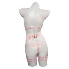 Movie Barbie 2023 Margot Robbie Barbie Sexy Lingerie Outfits Cosplay Costume Halloween Carnival Suit