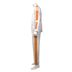 Andor White Prison Uniform Cosplay Costume Top Pants Outfits Halloween Carnival Suit