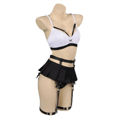 Game Final Fantasy Tifa Lockhart Outfits Sexy Lingerie Cosplay Costume Halloween Carnival Suit