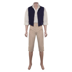 The Little Mermaid Prince Eric Cosplay Costume Halloween Carnival Party Suit