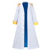 Anime One Piece Admiral Of The Navy Coat Outfits Cosplay Costume Halloween Carnival Suit