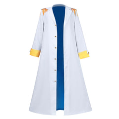 Anime One Piece Admiral Of The Navy Coat Outfits Cosplay Costume Halloween Carnival Suit