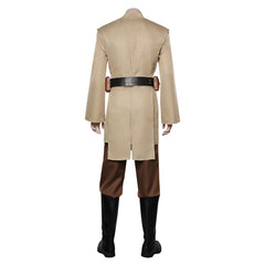 Movie Tales Of The Jedi Qui-Gon jinn Cosplay Costume Outfits Halloween Carnival Suit