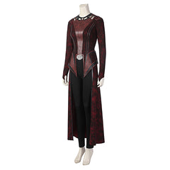 Doctor Strange In The Multiverse Of Madness Scarlet Witch Wanda Cosplay Costumes Outfits Halloween Carnival Suit