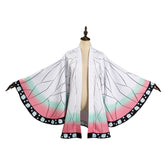Kochou Shinobu White Buttetfly Kimono Robe Coat Only Cosplay Costume