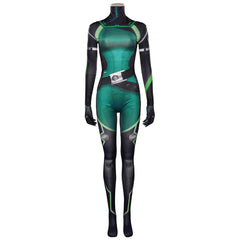 Game VALORANT Viper Cosplay Costume Jumpsuit Outfits Halloween Carnival Suit