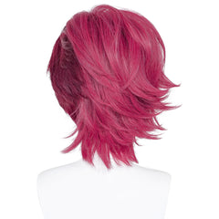 Game League of Legends LOL Vi The Piltover Enforcer Red Wig Cosplay Accessories Halloween Carnival Props
