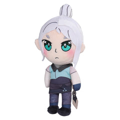 Game Valorant Jett Cosplay Plush Toys Cartoon Soft Stuffed Dolls Mascot Birthday Xmas Gift