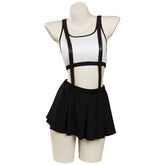 Final fantasy 7 remake Tifa Lockhart Cosplay Costumes Top Skirt Two-piece Swimsuit Halloween Carnival Suit