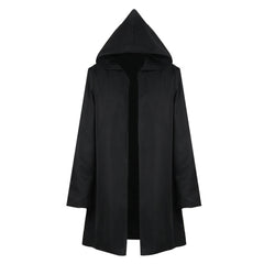 Anime The Final Season Eren Jaeger Cosplay Costume Black Cloak Outfits Halloween Carnival Suit