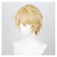 Game Honkai: Star Rail Gepard Cosplay Wig Heat Resistant Synthetic Hair Halloween Carnival Props