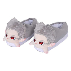 Game Baldur's Gate 2023 Astarion Gray Cotton Shoes Slipper Cosplay Accessories Halloween Carnival Props