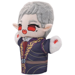 Game Baldur's Gate Astarion Hand Puppet Cosplay Plush Toys Cartoon Soft Stuffed Dolls Mascot Birthday Xmas Gift