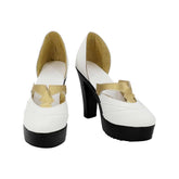 Game Genshin Impact Kaveh White Shoes Cosplay Accessories Halloween Carnival Props