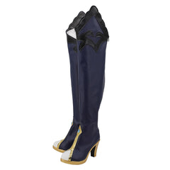 Game Honkai: Star Rail 2023 Elysia Black Shoes Boots Cosplay Costume Outfits Halloween Carnival Suit