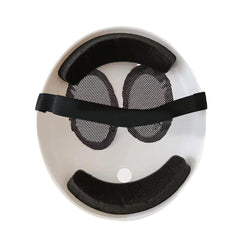 Game Mario Tennis ACE Shy Guy White Latex Mask Cosplay Accessories