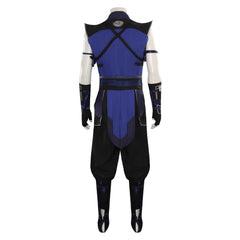 Game Mortal Kombat 1 Sub-Zero Blue Set Outfits Cosplay Costume