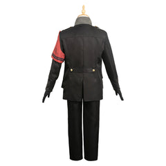 Game Persona3 Yuuki Makoto Black Coat Uniform Set Outfits Cosplay Costume Halloween Carnival Suit