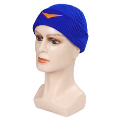 Game Suicide Squad Dart Captain Blue Knitted Hat Cosplay Accessories Halloween Props