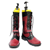 Game Tales Of The Abyss Luke Fone Fabre Red Cosplay Shoes Boots Halloween Props
