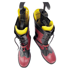 Game Tales Of The Abyss Luke Fone Fabre Red Cosplay Shoes Boots Halloween Props