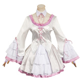 Game Tekken 8 (2024) Lili White Lolita Dress Set Outfits Cosplay Costume Halloween Carnival Suit