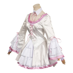 Game Tekken 8 (2024) Lili White Lolita Dress Set Outfits Cosplay Costume Halloween Carnival Suit