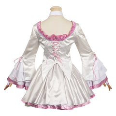 Game Tekken 8 (2024) Lili White Lolita Dress Set Outfits Cosplay Costume Halloween Carnival Suit