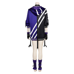 Game Tekken 8 Reina Purple Set Cosplay Costume Outfits Halloween Carnival Suit